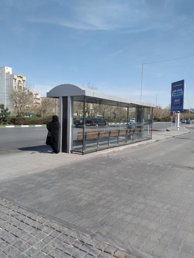 عکس ایستگاه اتوبوس صدف
