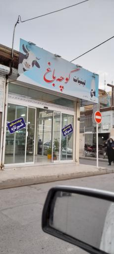 عکس لبنیات کوچه باغ