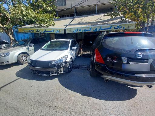 رنگ کوره ای خودرو رضایی 