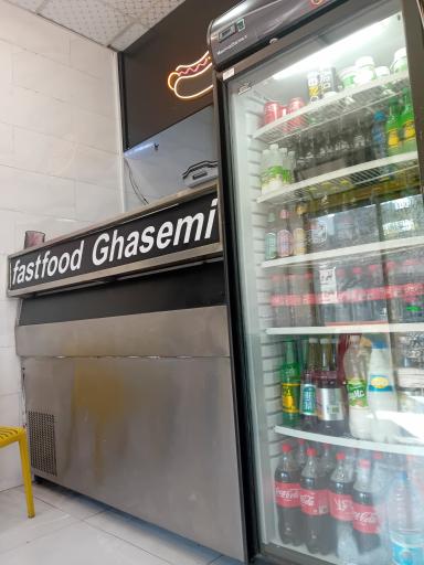 عکس برگر ذغالی قاسمی