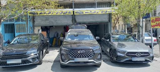 رنگ کوره ای خودرو رضایی 