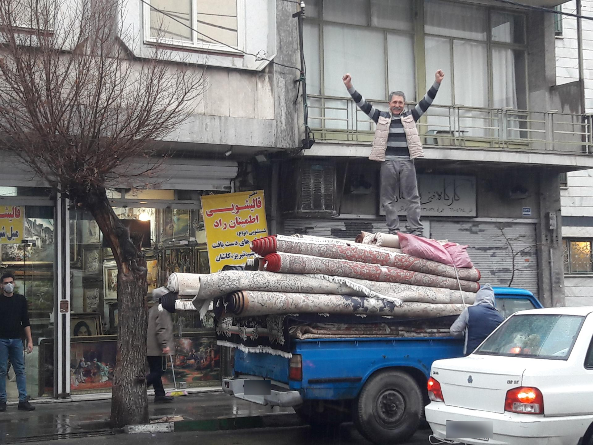 عکس قالیشویی و مبلشویی اطمینان راد