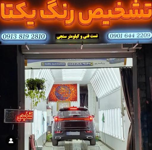 عکس تشخیص رنگ یکتا 