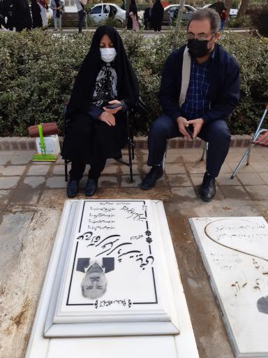 عکس مزار حاج آقای عسکری دشت بیاضی