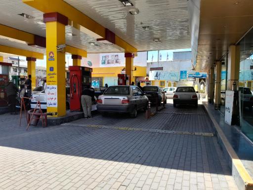 عکس جایگاه سوخت (بنزین و CNG)