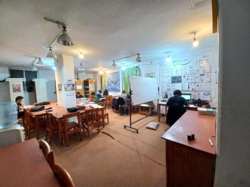 عکس کتابخانه مسجد امام حسین 