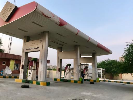 عکس پمپ گاز CNG طلاییه فاز 2