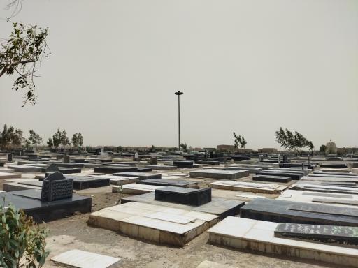 عکس آرامستان جدید شهر زابل
