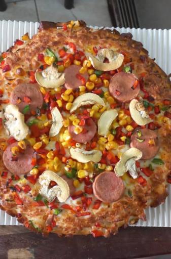 عکس پیتزا ساندویچ چیتگر