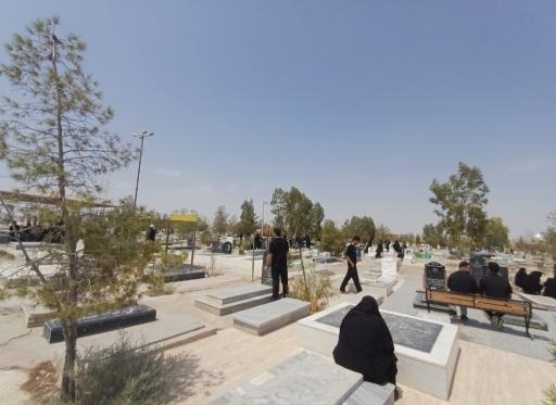 عکس آرامستان روستای حسن‌آباد جرقویه