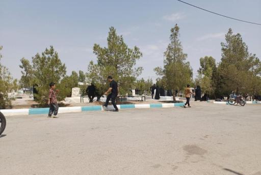 عکس آرامستان روستای حسن‌آباد جرقویه