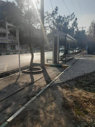 عکس ایستگاه اتوبوس شهید فلاحی 44