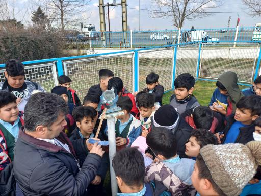 عکس ایستگاه هواشناسی آمل