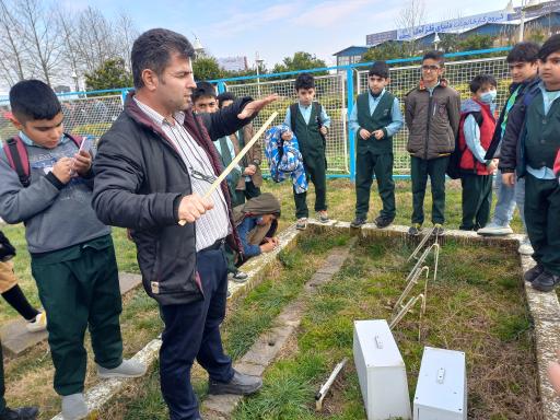 عکس ایستگاه هواشناسی آمل