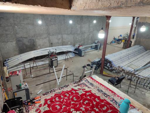 عکس کارگاه تولیدی شرکت الوند پنجره شعبه اسداباد