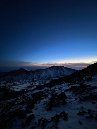 عکس قله سبلان (4811 متر)