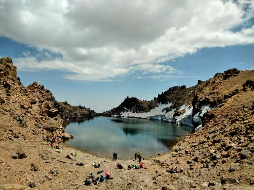 عکس قله سبلان (4811 متر)