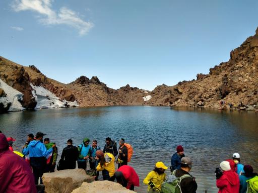 عکس قله سبلان (4811 متر)