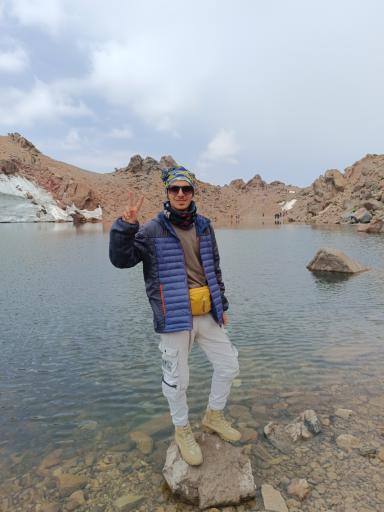 عکس قله سبلان (4811 متر)