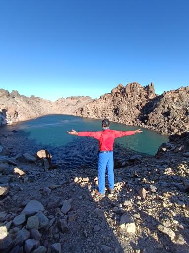 عکس قله سبلان (4811 متر)