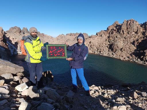 عکس قله سبلان (4811 متر)