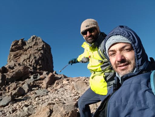 عکس قله سبلان (4811 متر)