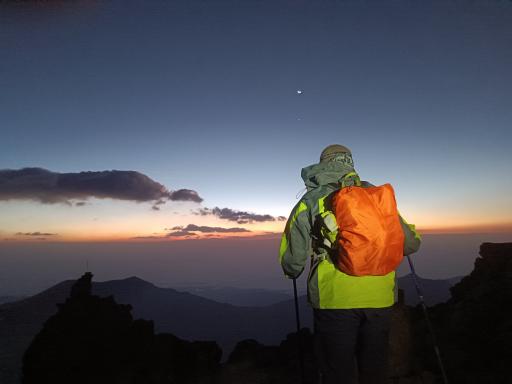 عکس قله سبلان (4811 متر)