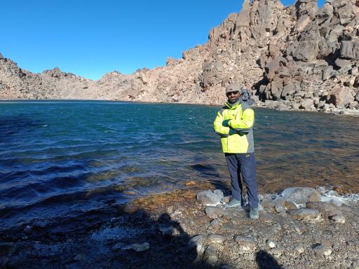 عکس قله سبلان (4811 متر)