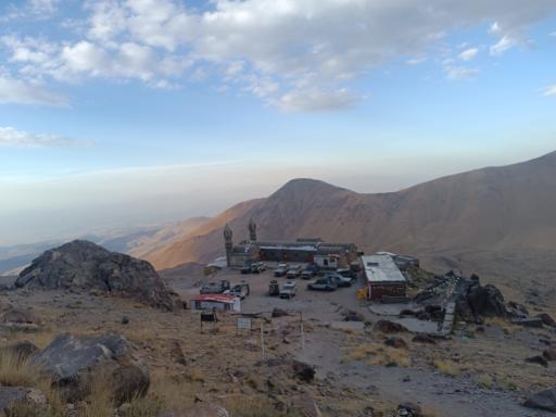 عکس قله سبلان (4811 متر)