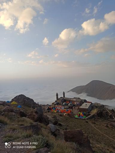 عکس قله سبلان (4811 متر)