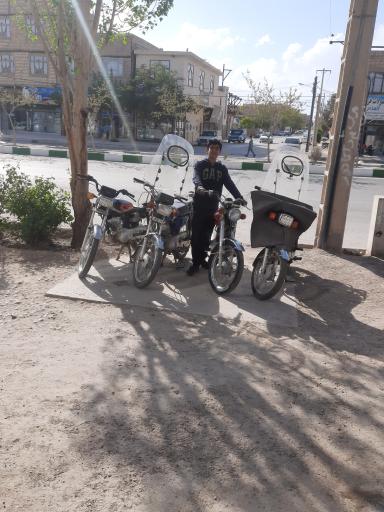 عکس تعمیرگاه موتور سیکلت علی ابرکار