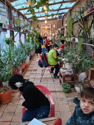 عکس گلخانه گلشن گنج پنهان