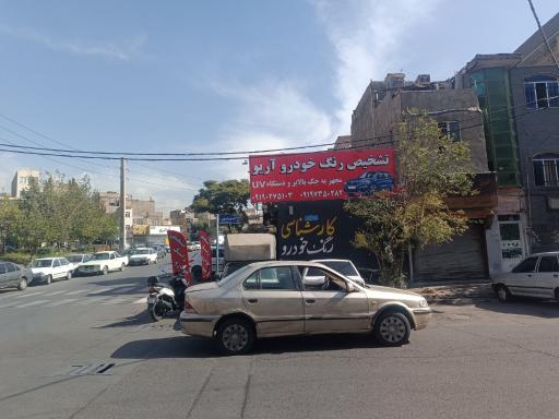 عکس کارشناسی رنگ خودرو آریو