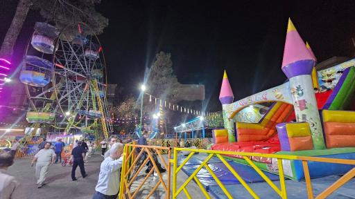 عکس شهربازی بوستان رضوان