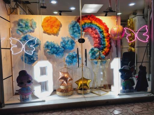 عکس لوازم تولد هپی لند بالن