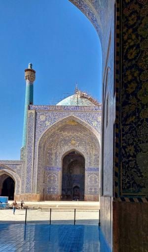 عکس مسجد جامع شاه عباسی