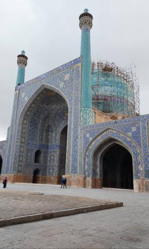 عکس مسجد جامع شاه عباسی