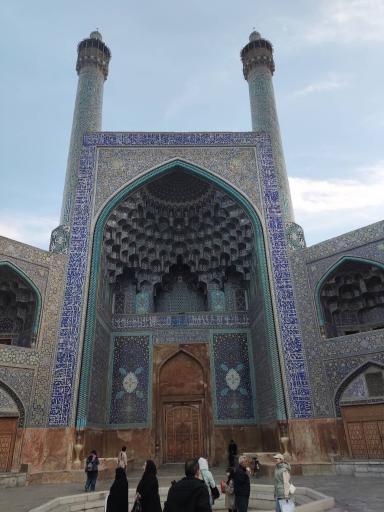 عکس مسجد جامع شاه عباسی