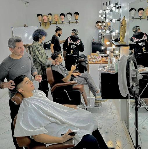 عکس اموزشگاه ارایشگری کوروش