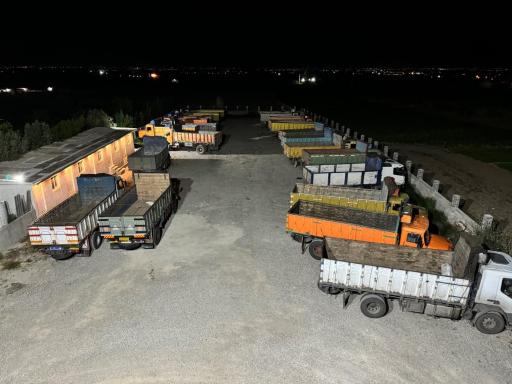 عکس حمل و نقل پیام تندر