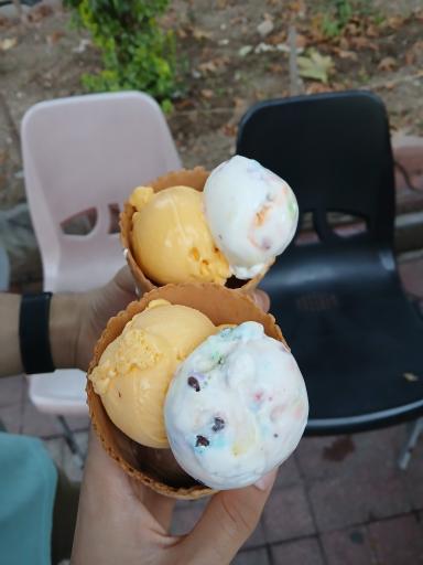 عکس بستنی شاد