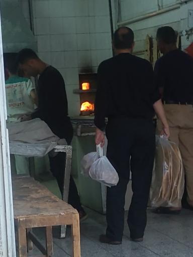 عکس نانوایی سنگگ 