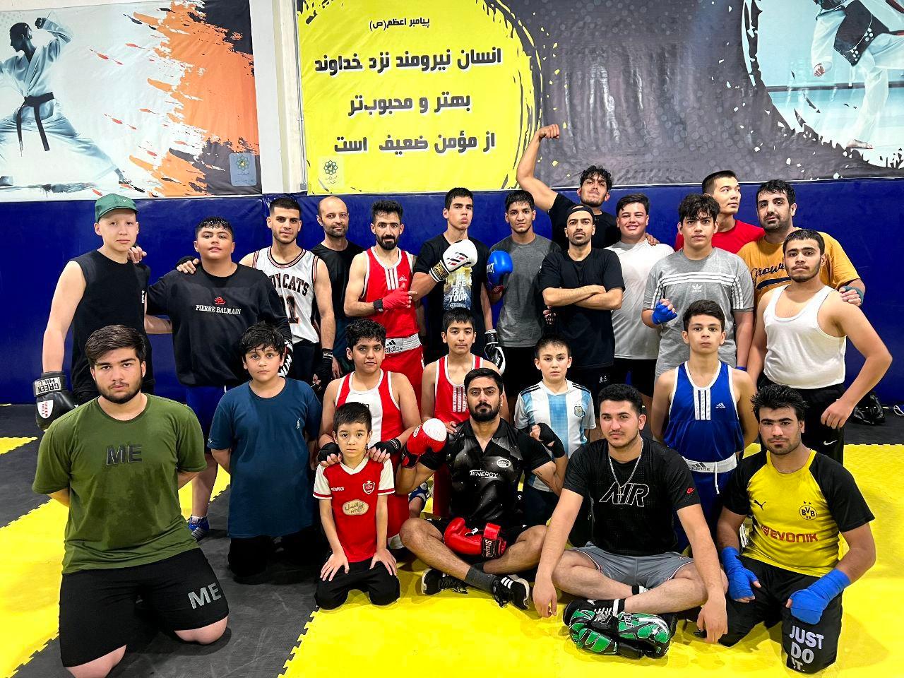 عکس باشگاه بوکس بارانی