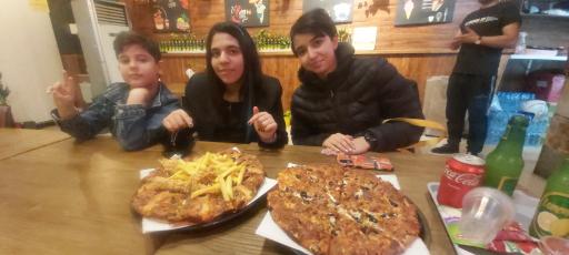 عکس پیتزا قاجار