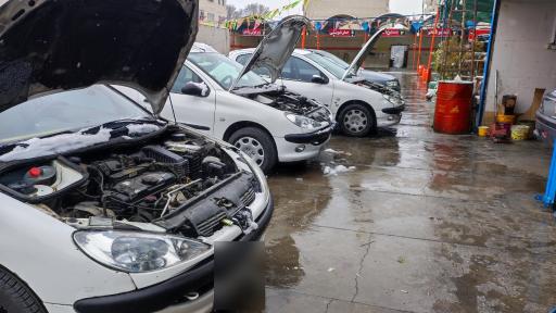 تعمیرگاه مرکزی پژو 206