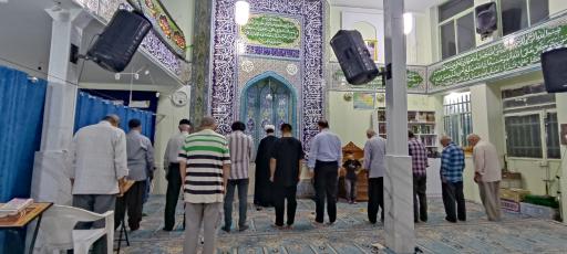 عکس مسجد مطلع فجر و حسینیه سادات 