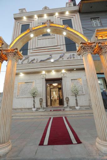 عکس تالار مجلل قصر امیران