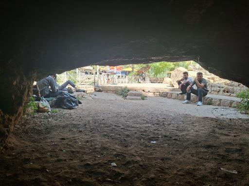 عکس چشمه پیرغار