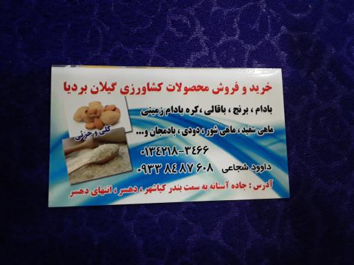 عکس بادام فروشی بردیا