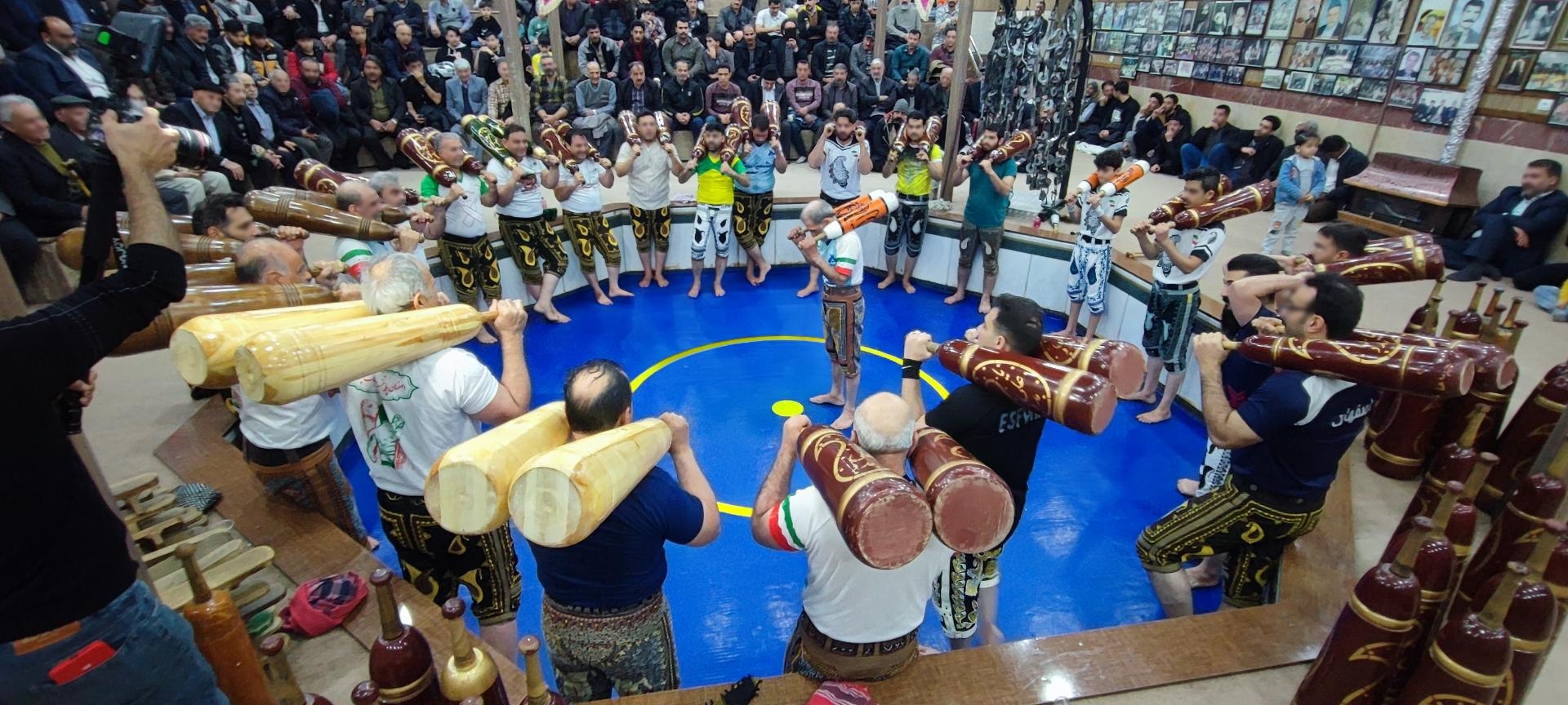 عکس زورخانه سنتی پوریای ولی